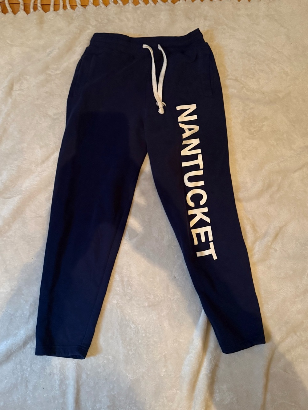 Navy Women’s Nantucket Sweatpants with Drawstring and pockets